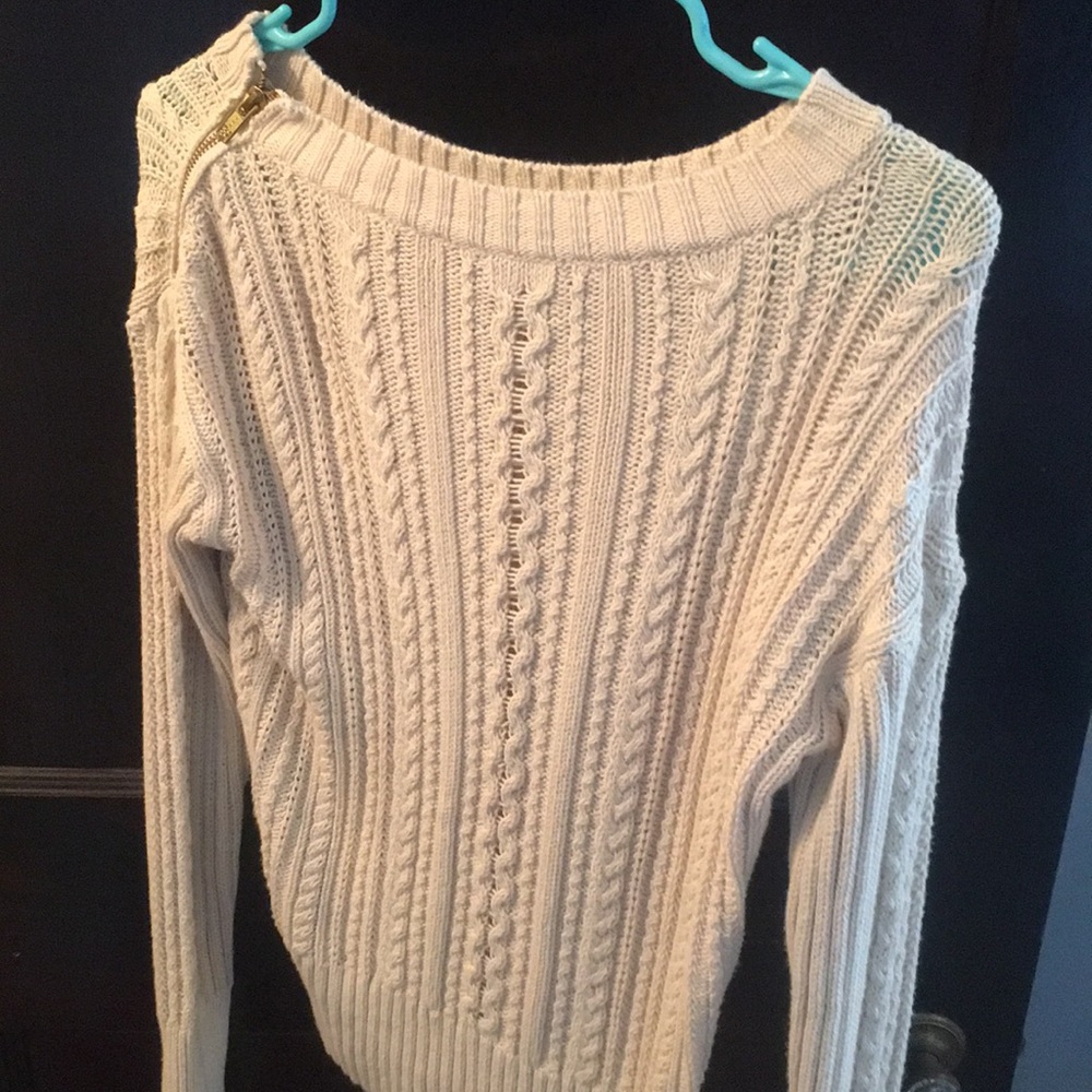 White sweater
